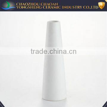 Simple White Ceramic Vases For Home Decor