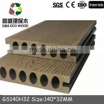 ECO- friendly wpc recycle decking wpc composigte decking board