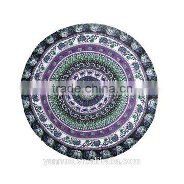 Guangzhou Round Donut Beach Towel Printed Cotton For Sunscreen Shawl Beach Mat photo-4