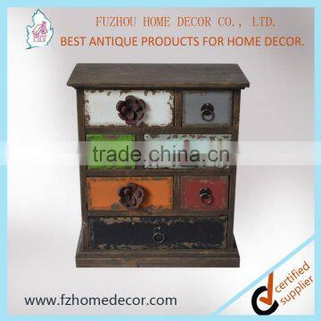 Living room cabinet furniture makeup vintage style jewelry cabinet