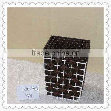 Hot Sale Handicraft High Quality Antique Recyled Wooden Basket With Competitive Price photo-2