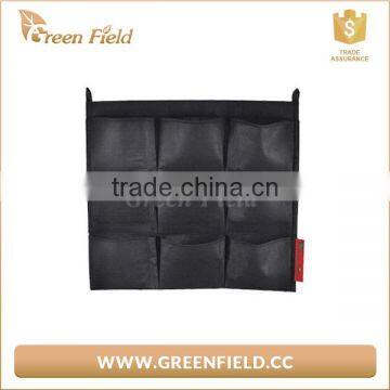 Vertical Garden Planter Wall Planter 9 Pocket Handmade Felt Bag photo-4