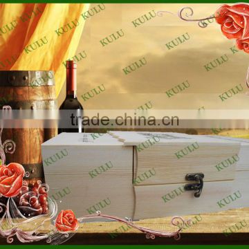 factory price wooden wine box wine gift packing box