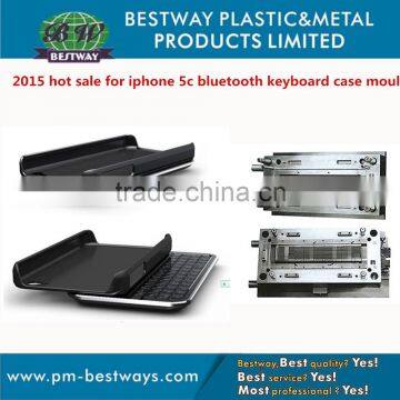 2015 hot sale for iphone 5c bluetooth keyboard case mould