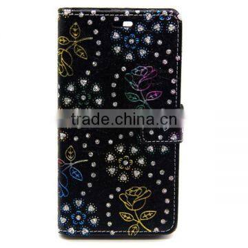 Hot Selling PU Leather Phone Case Peacock Pattern Case Flip Leather Case for Wiko Rainbow photo-2