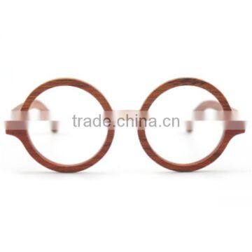 100% Rosewood sunglasses wholesale nature wood round sun glasses