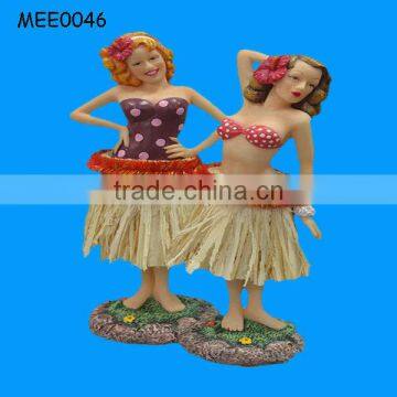 Styled car Dashboard Hula Girl Doll