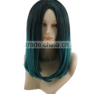 Hot Selling New Fashion Womens Anime Long Blonde Wavy Curly Wig Hair Cosplay Wig photo-3
