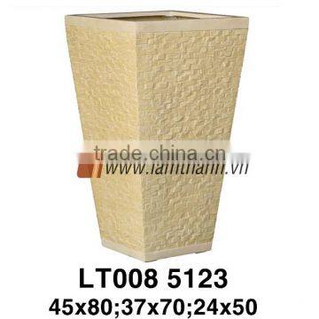 Southern Vietnam Producer Modern Outdoor Cream Well Design Planter