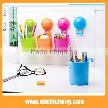 Colors Storage Basket Suction Cup Bath Holder Single Cup Storage Holder photo-4