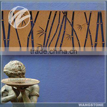 Custom size corten material decorative garden screen