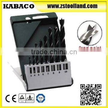 HHS Good Quality Wood Brad Point Wood Drill Bit Set for Wood