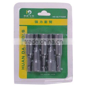 Hexagonal Sleeve Hexagon Screwdriver Socket head