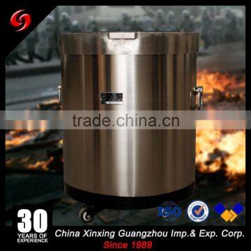 military explosion proof tank 15mm high strength carbon st anti-terrorism equipment External tank , inner pot, energy absorption