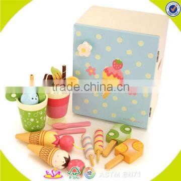 Wholesale Baby Wooden Refrigerator Toy, Best Sale Kids Wooden Refrigerator Toy, Fashion Wooden Refrigerator Toy W10D016 photo-6