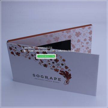 Promotional TFT Screen 4.3 Inch Lcd Video Greeting Card, Video Brochure photo-5