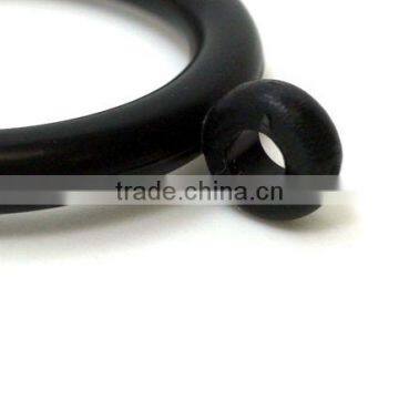Window Plastic Curtain Rod Rings Inside Diameter 34mm & Inside Diameter 26mm With Eyelet Black Plastic photo-4