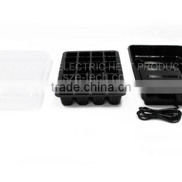Hydroponics Garden Germination Station With Heat Mat/propagate Seeding Set/garden Seedling Heating Mat With Thermostat