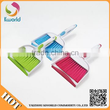 2016 Competitive Hot Product Plastic Hand Broom With Dustpan Set