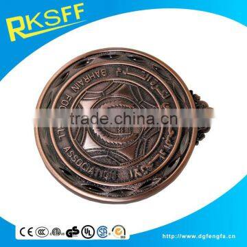 Hot Sale Manufacturer Purple Bronze Plate Football Medal photo-5