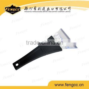 logo printed keep warm plastic handle car ice scraper