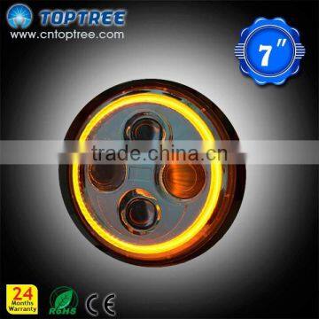 SAT DOT ECE Approved 7inch Led Round Head Lamp for Jeep Wrangler photo-5