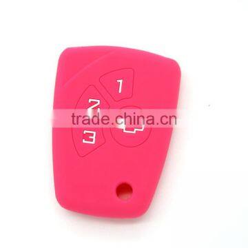 Custom Silicone Car Key Protector for Chevrolet Car Key Cover photo-2