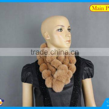 High Quality Knitted Rex-Rabbit Scarf photo-2
