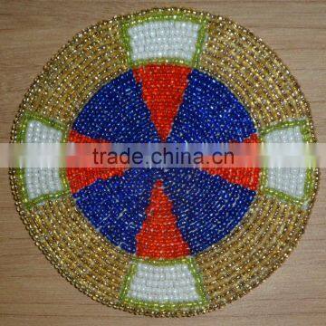 Beaded Coaster CO165