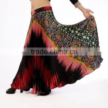 High Quality Belly Dance Long Skirt Ruffle Gypsy Style Belly Dance Wear Skirt photo-2