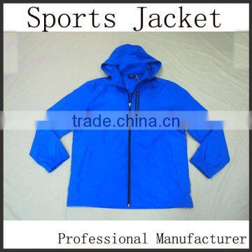 men's thin sport jacket , outdoor run windbreaker