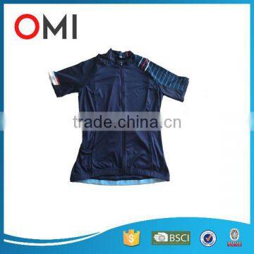 High Quality custom sport jersey new model bike shirt with back pocket supplier