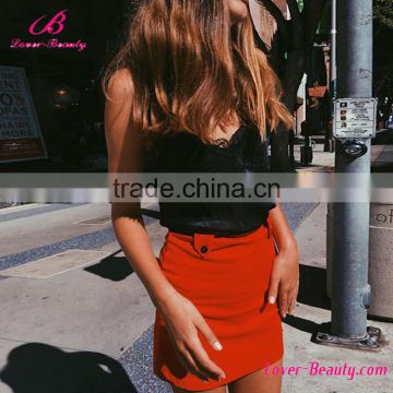 Oem Lady Fashion Service Lace Sexy Crop Top