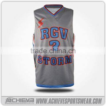 sublimation custom basketball uniforms china