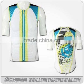 Sublimation Custom Compression Sportswear Women Cycling Jersey photo-5