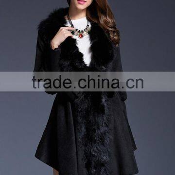Hot Sell Trendy Lady Custom Made Sexy Fur Coat Made in China photo-2