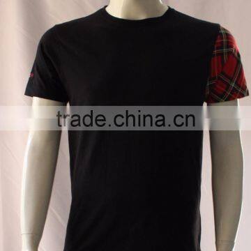 Black cotton t shirts men