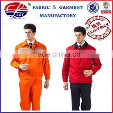 office uniform designs for men cotton poly twill fabric