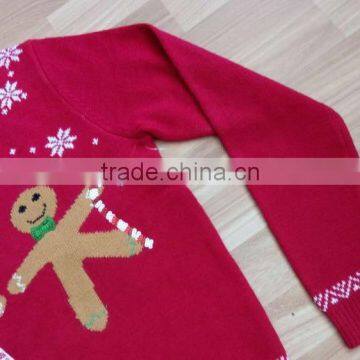 Sweater Product Type and 100%Acrylic Material CHRISTMAS JUMPER (KS012) photo-5