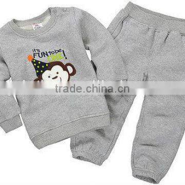 Cute Kids Sports Wear Baby Clothing Outfit Boys Sports Suit Clothes 1-5Y