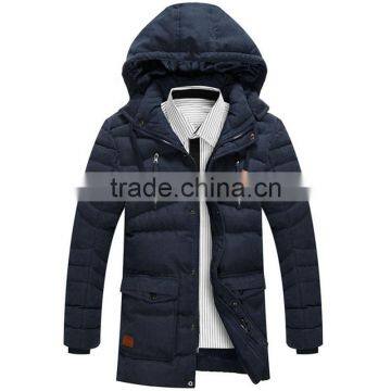 MSW0032 2016 Winter Coat in the Korean Version of the New Trend,men's Long Detachable Cap Jacket