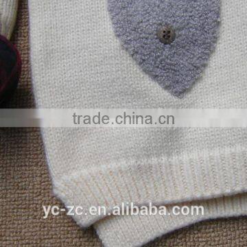 Custom Graphic Pullover Children's Sweaters With Collar photo-5