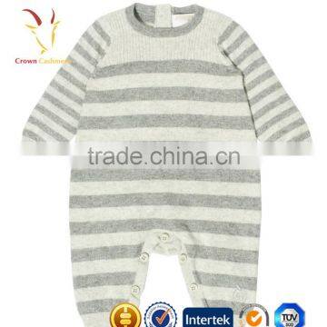 Stripe Pattern Cute Baby Romper Suit photo-2