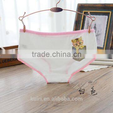 Cheap Custom Factory Promotional Mature Women Underpants Cartoon Briefs photo-4
