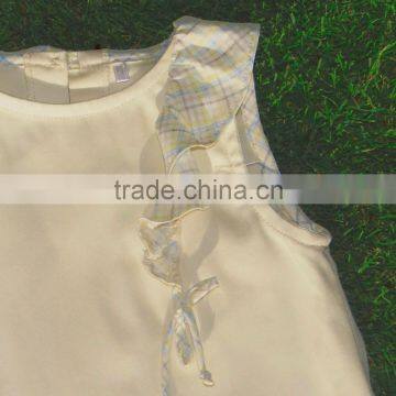 Kids Baby Girl Casual Dress Girls Sleeveless Ruffle Dress photo-2