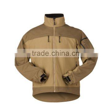 100% softshell warm up fashions autumn winter men jacket with zipper