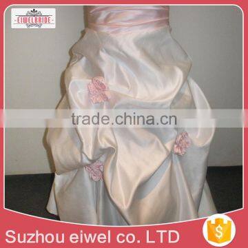 Flower Girl Dress Of 9 Years Old Girls Cotton Frock Designs/Dress Flower Girl Gown photo-6