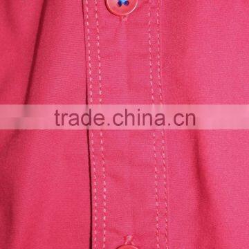 Red Solid Casual Shirt SH124 photo-2