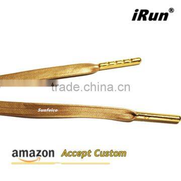 White Faux Sheepskin PU Leather Shoestrings - Super AAA+ Quality Basketball Shoes Laces for Casual Sports Sneakers Size photo-3