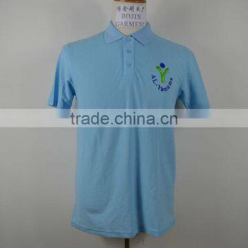 double mercerized cotton golf shirt